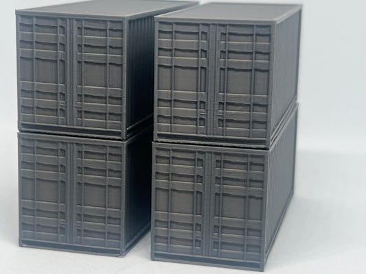 20ft shipping containers pack of 4