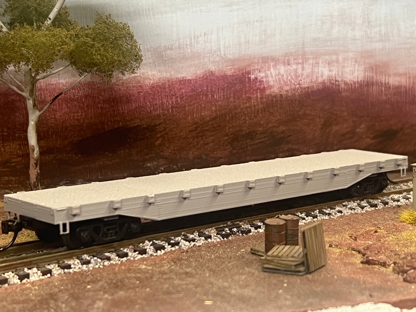 Long flatbed wagon kit